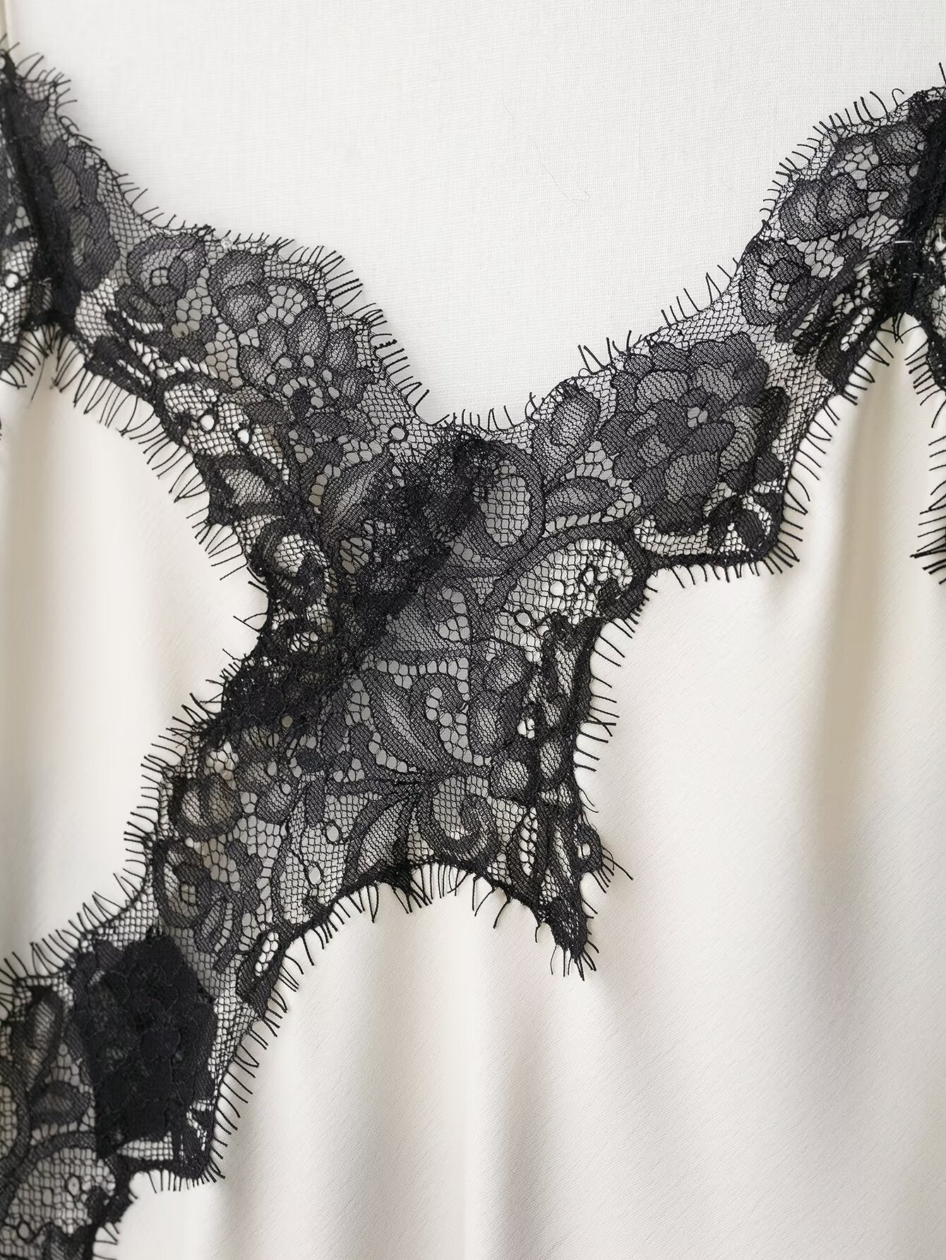 Spring Sexy Sexy Design Niche Lace Asymmetric Dress