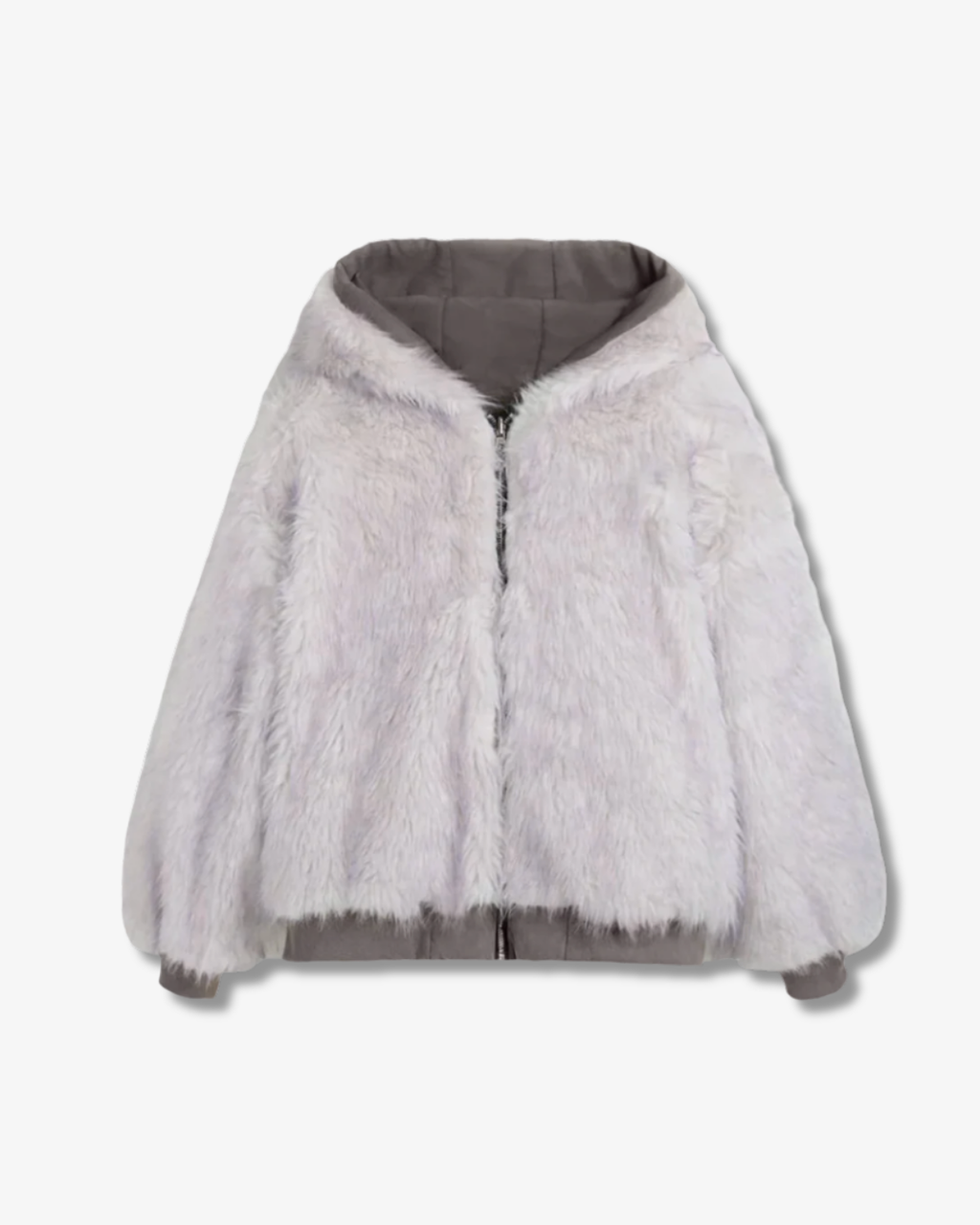 THE REVERSIBLE BOMBER HOODIE