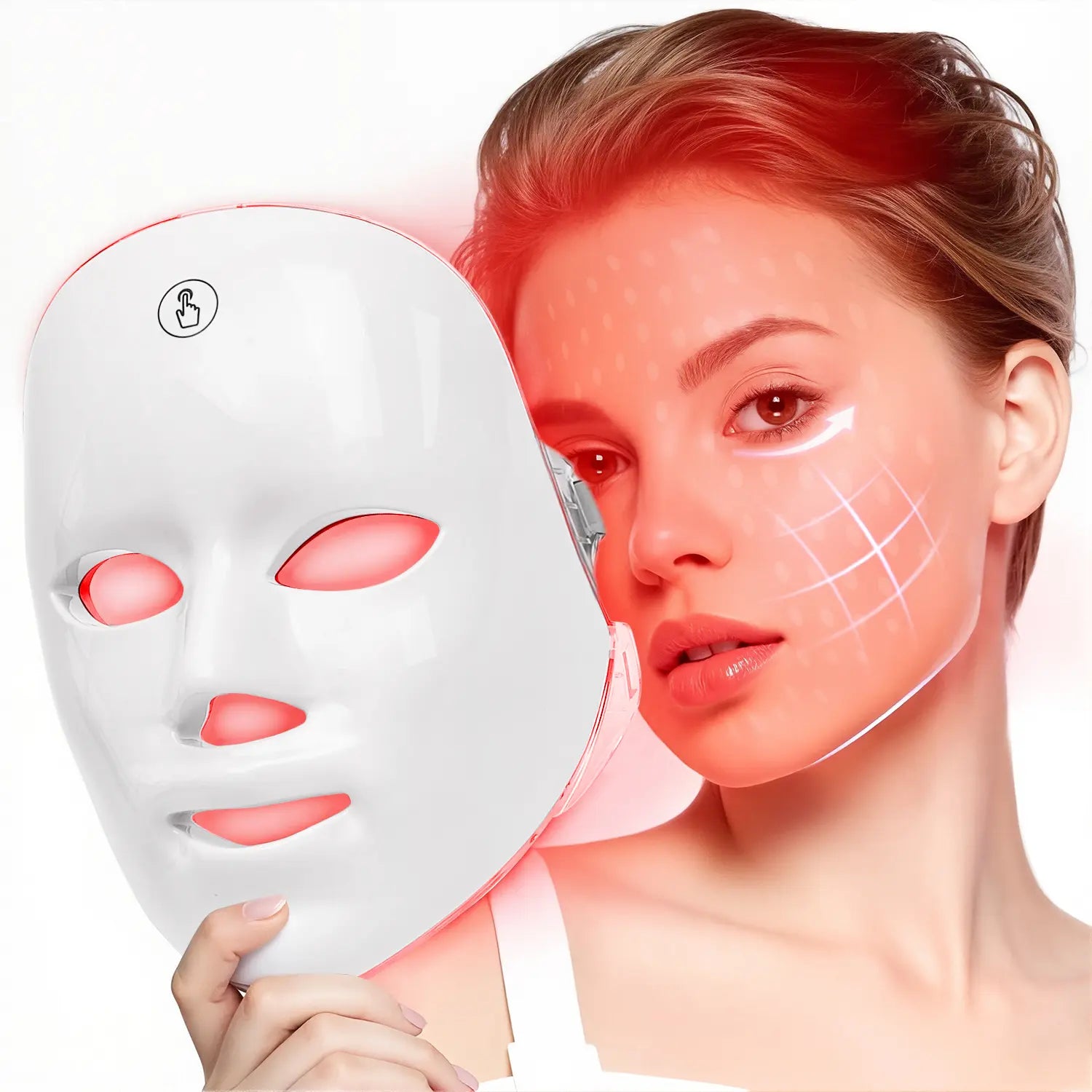 Red Light Therapy LED Face Mask for Skin Rejuvenation