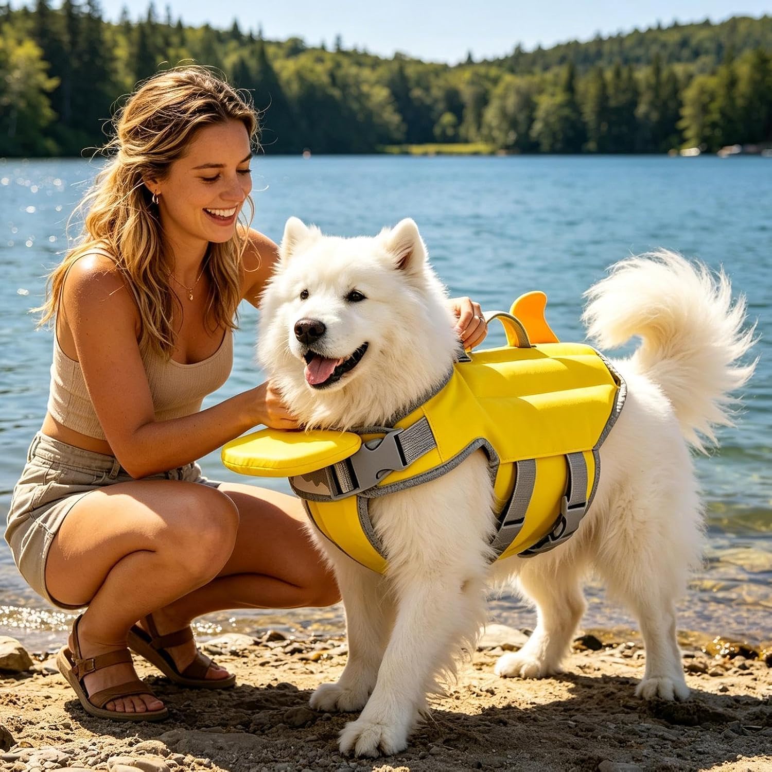 Dog Life Vest Reflective Pet Vest