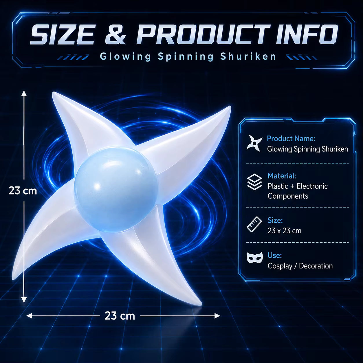 Windstyle Rasenshuriken - Anime Sword Shop