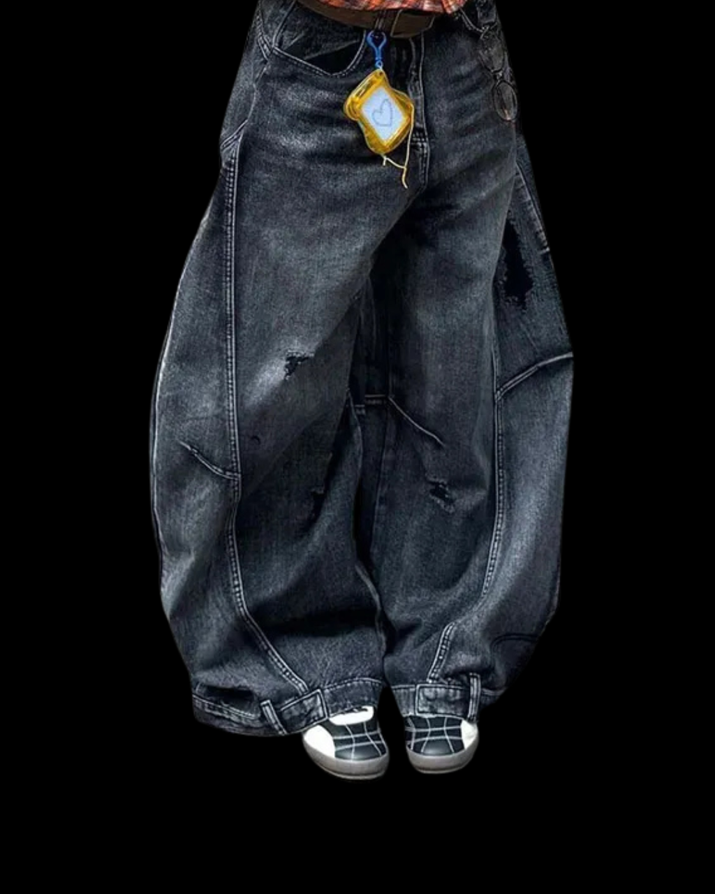'OBSIDIAN' JEANS