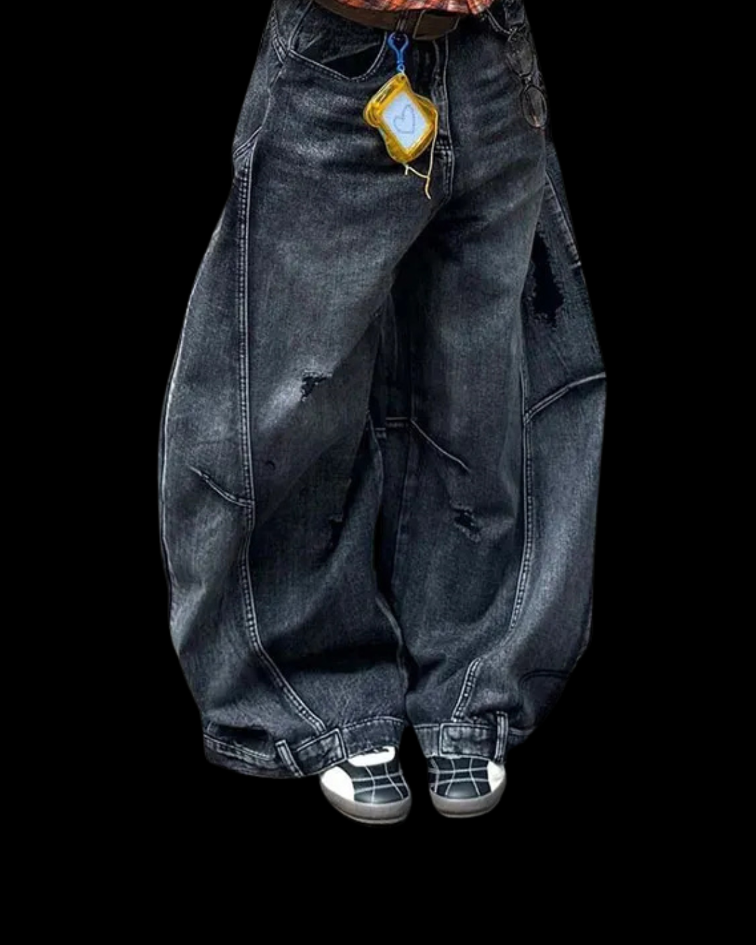 'OBSIDIAN' JEANS