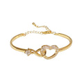 Infinity Heart Bracelet