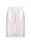 MALFUNCTION SPORTY OVERSIZED SWEATSHORTS BABY PINK
